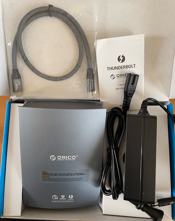 ORICO Thunderbolt 3 ドッキングステーション 15-in-1【レビュー