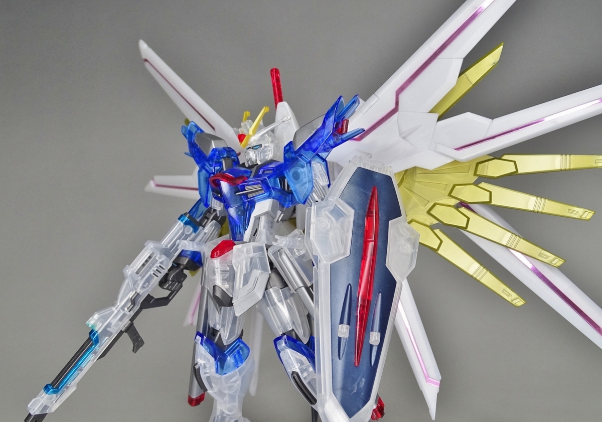 HGCE マイティーストライクフリーダムガンダム【クリアカラー】 - 多々