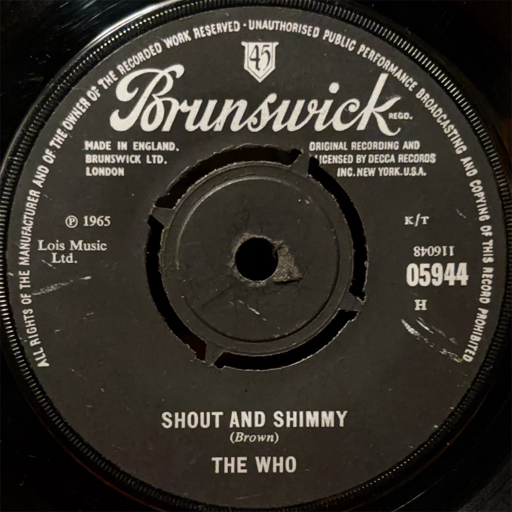 My Generation / The Who【UK盤(モノラル)】 - レコード評議会