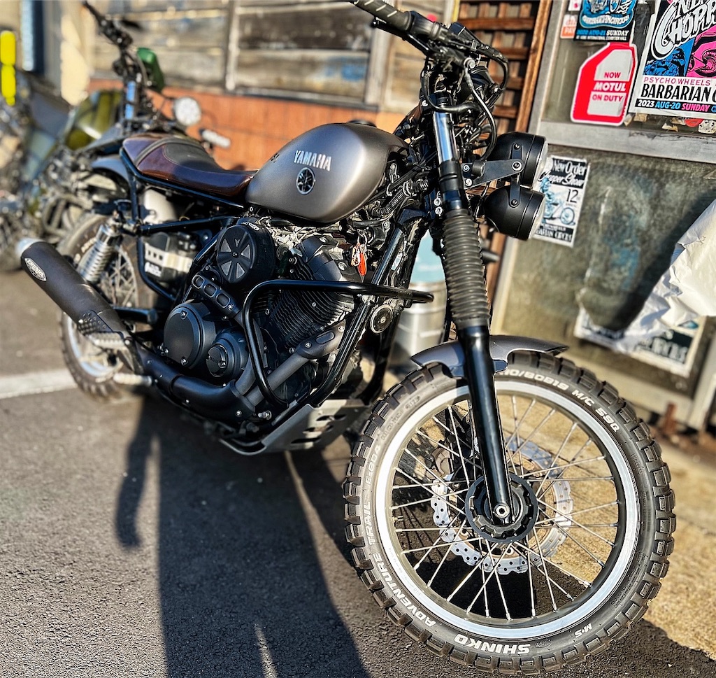 SCR950 車高あげよっか！ - CustombikeLIGHT カスタムバイクライトのブログ