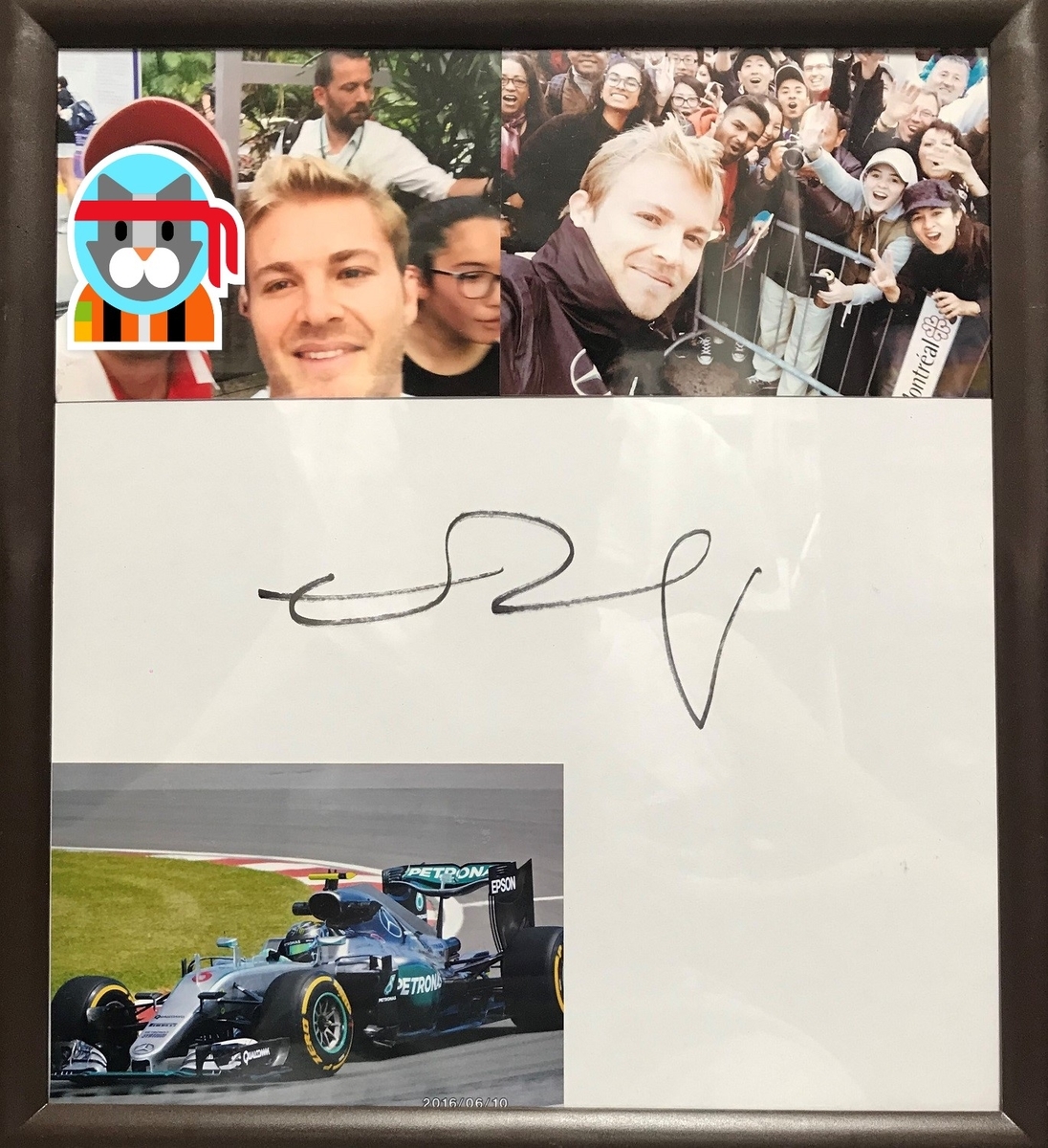 偽物サインに騙されないために ロズベルグ＆ウェバー編 - F1観戦記