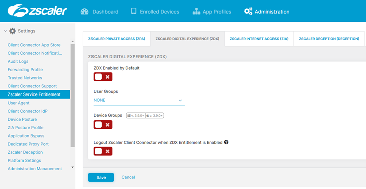 Zscaler】ZCC利用ユーザーの、ZIA、ZPA、ZDXそれぞれのステータスを