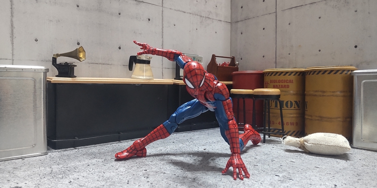 レビュー マーベルレジェンド【ピザスパイダーマン！】スパイダーマン