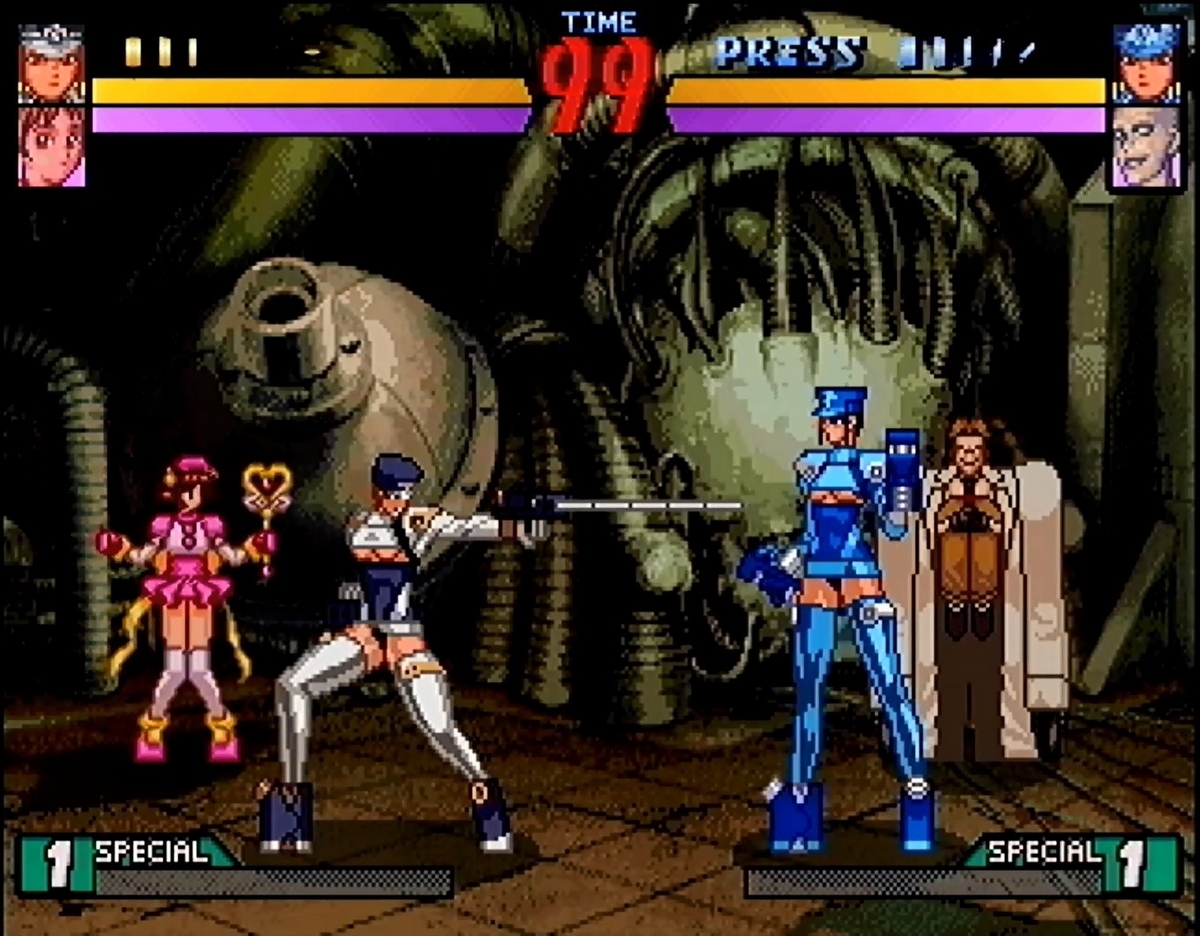 セガサターンの名作！グルーヴ オン ファイト 豪血寺一族3 。今尚