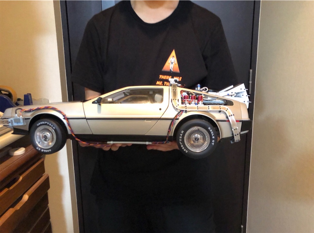 デロリアン完成 - ブルーチーズ食べたいね