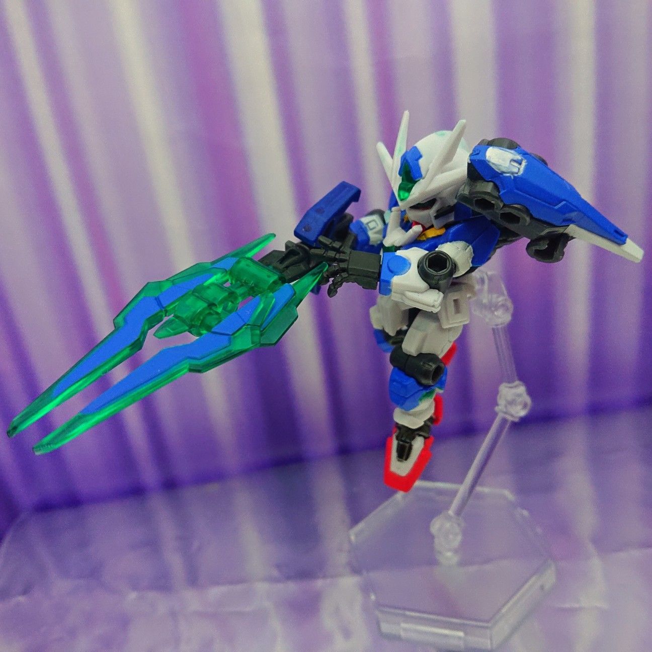 モビルスーツアンサンブル ダブルオーガンダムセブンソード 塗装品