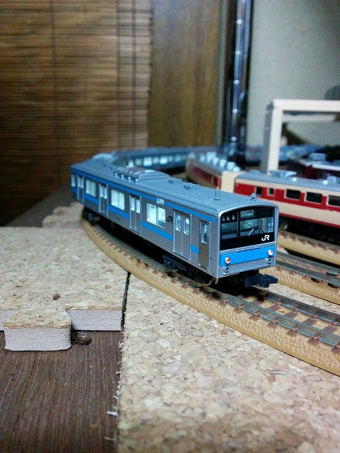 205系 関西色 室内灯（テープLED）（Kato） - のほほん Nゲージ