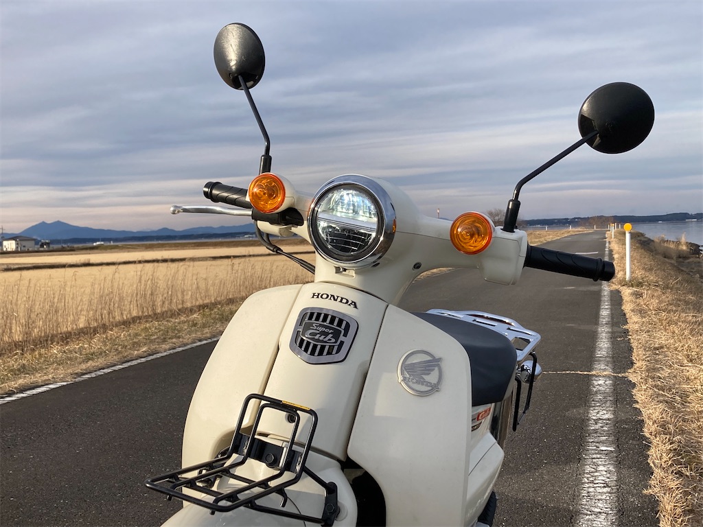 スーパーカブ110（JA44）にキャストホイールを装着してみた - 下総二輪日記