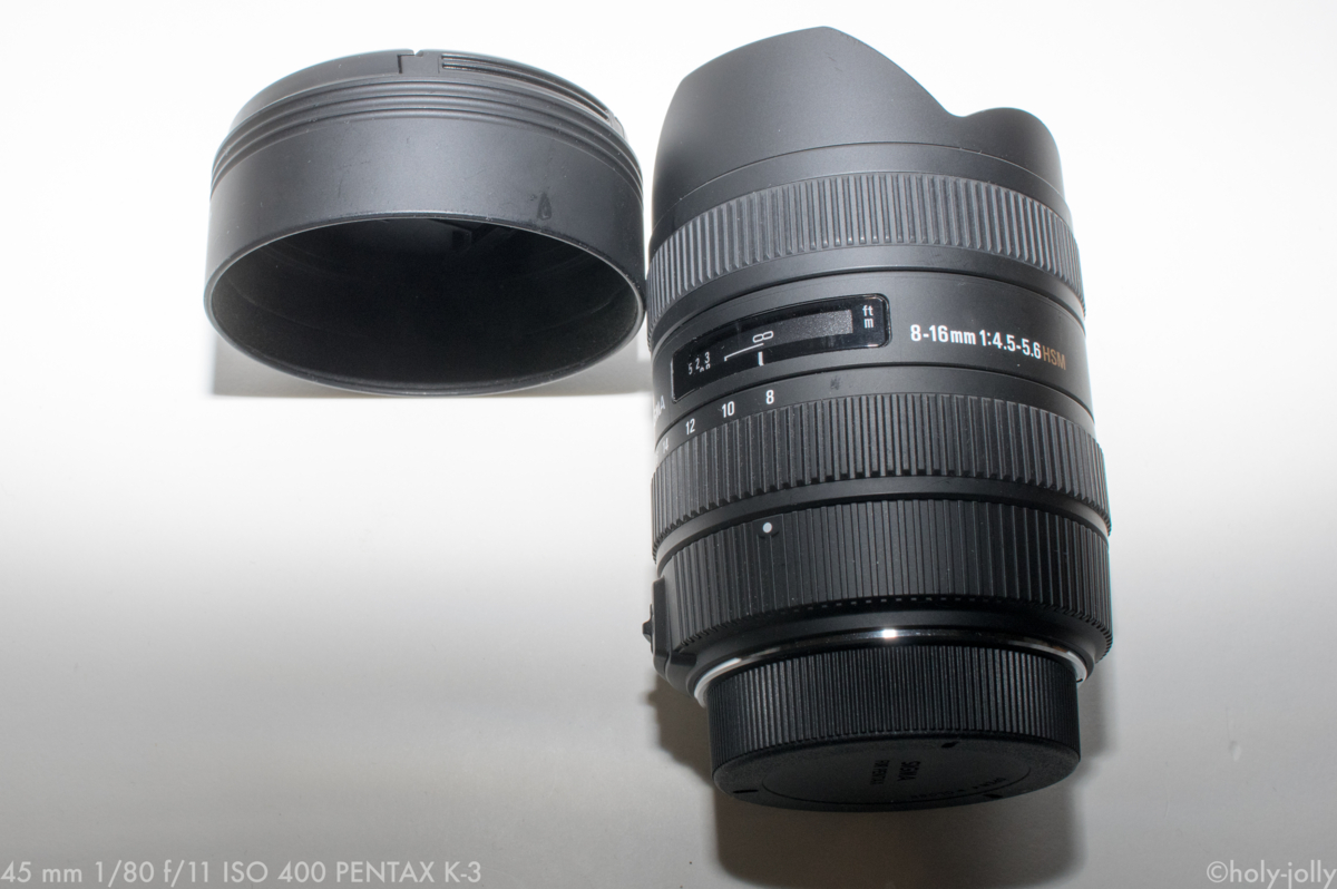 PENTAXで使えるAPS-Cの最広角レンズ「SIGMA 8-16mm F4.5-5.6 DC HSM
