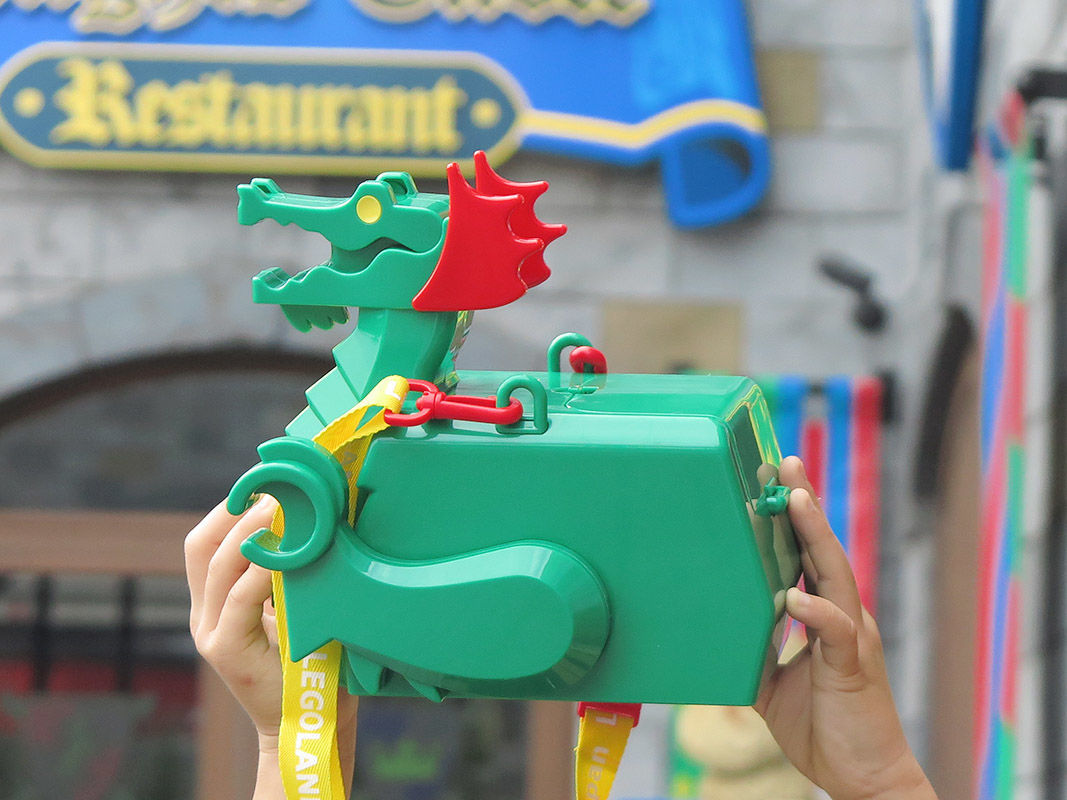 レゴランド「ドラゴン型ポップコーンバケツ」が新登場したのでゲット