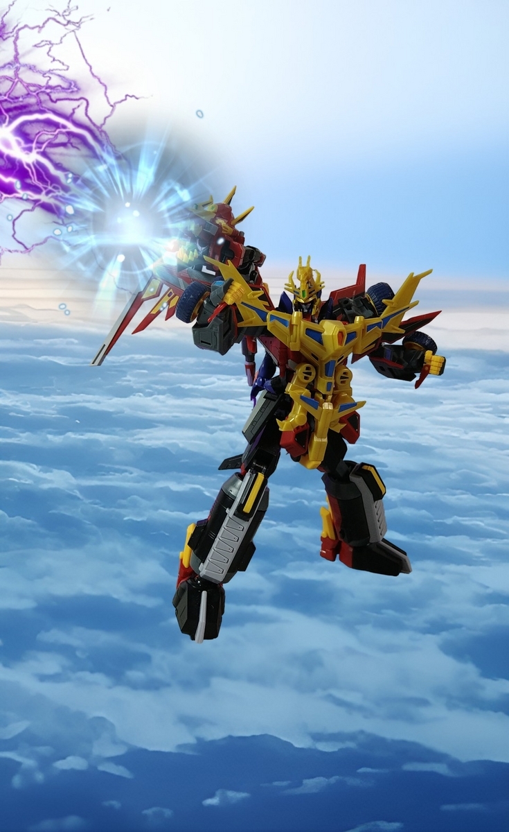 超合体竜王カイゼルグリッドナイト完成！グリッドナイトがやばい