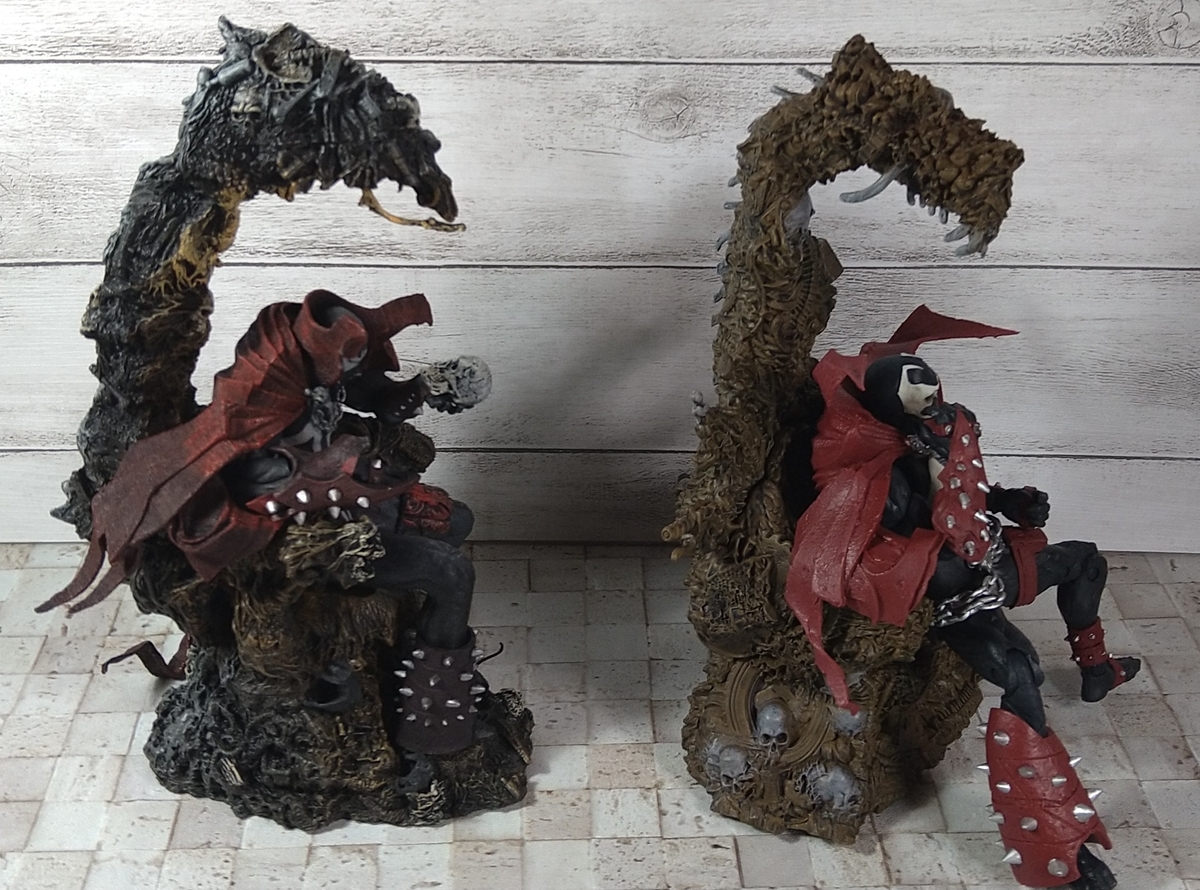 凄まじい完成度！元ネタのシリーズ21 スポーン7とも比較