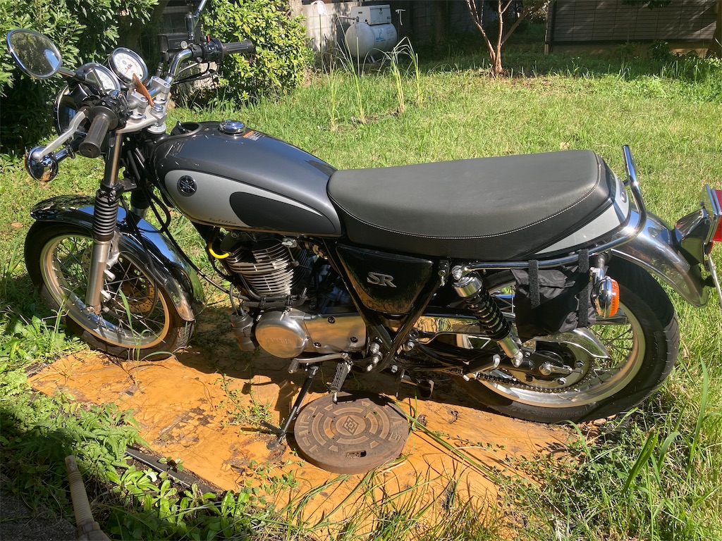SR400ファイナルエディションのコイル交換とラピッドバイクイージー