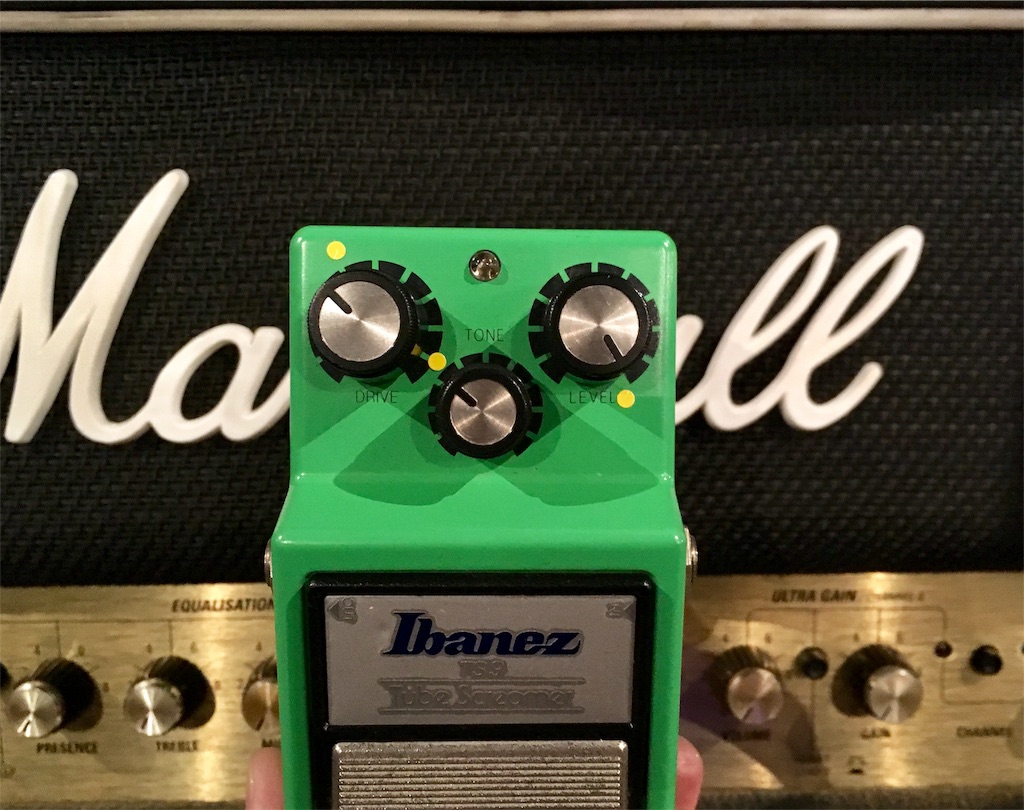 Ibanez TS9 チューブスクリーマーの使い方に困ったときのヒント