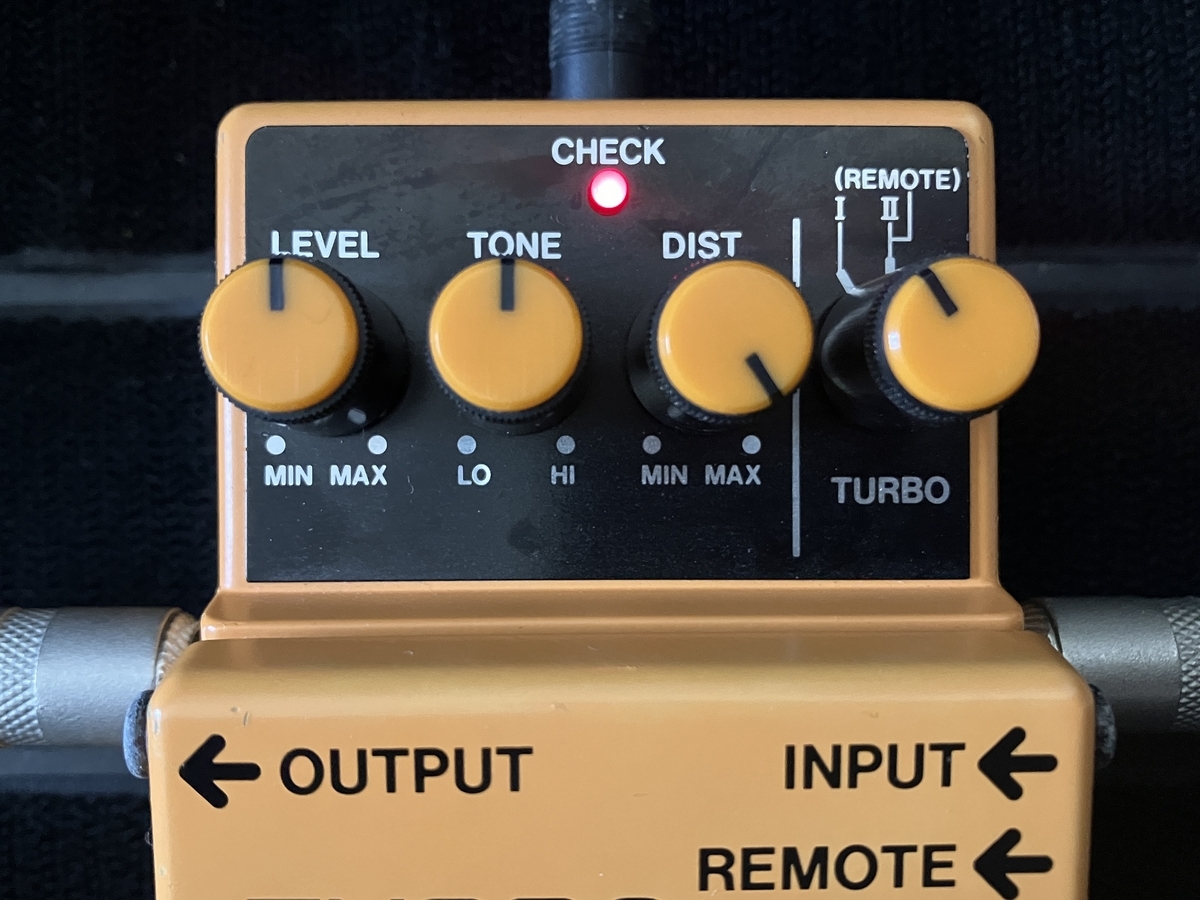 実体験レビュー】BOSS DS-2 TURBO Distortionの使い方やセッティングを