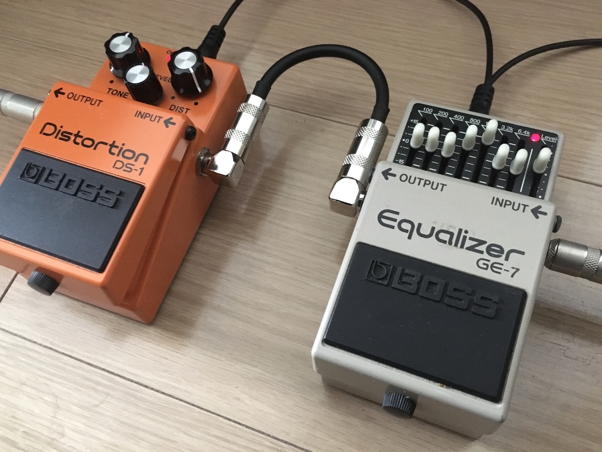 BOSS GE-7 グラフィックイコライザーの使い方・セッティング【歪み