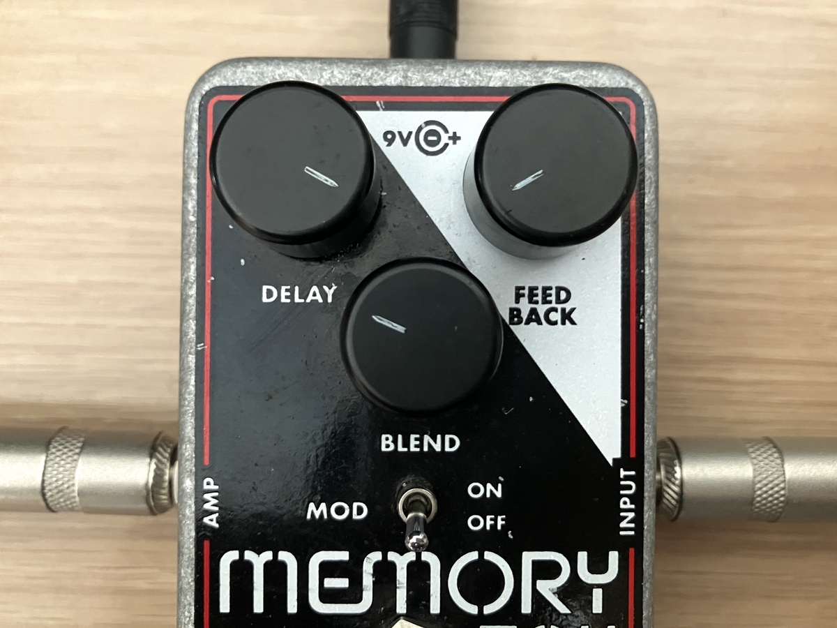 ウォームなアナログディレイ】ELECTRO-HARMONIX Memory Toy【review