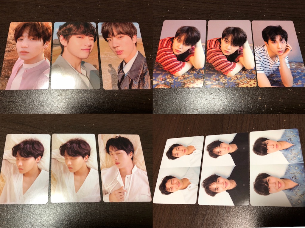 BTS LOVE YOURSELF 轉 トレカ記録 - phantasia