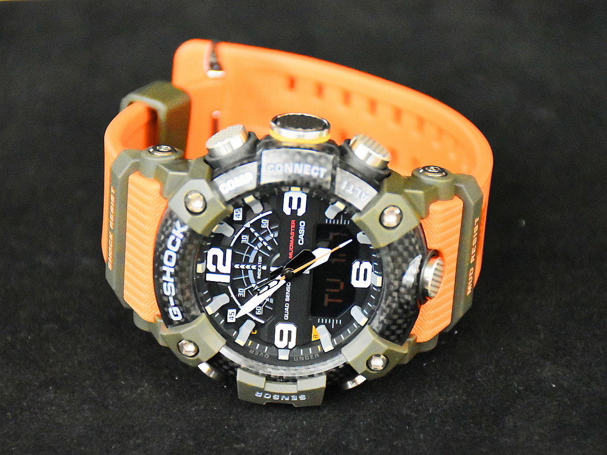 レビュー カシオG-SHOCK マッドマスター GG-B100-1A9JF 頑張れ国産時計