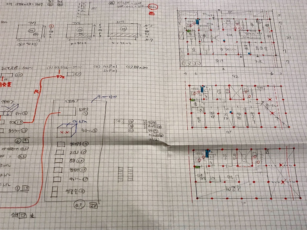 2024年（令和6年）日建学院の一級建築士設計製図模擬試験に初挑戦