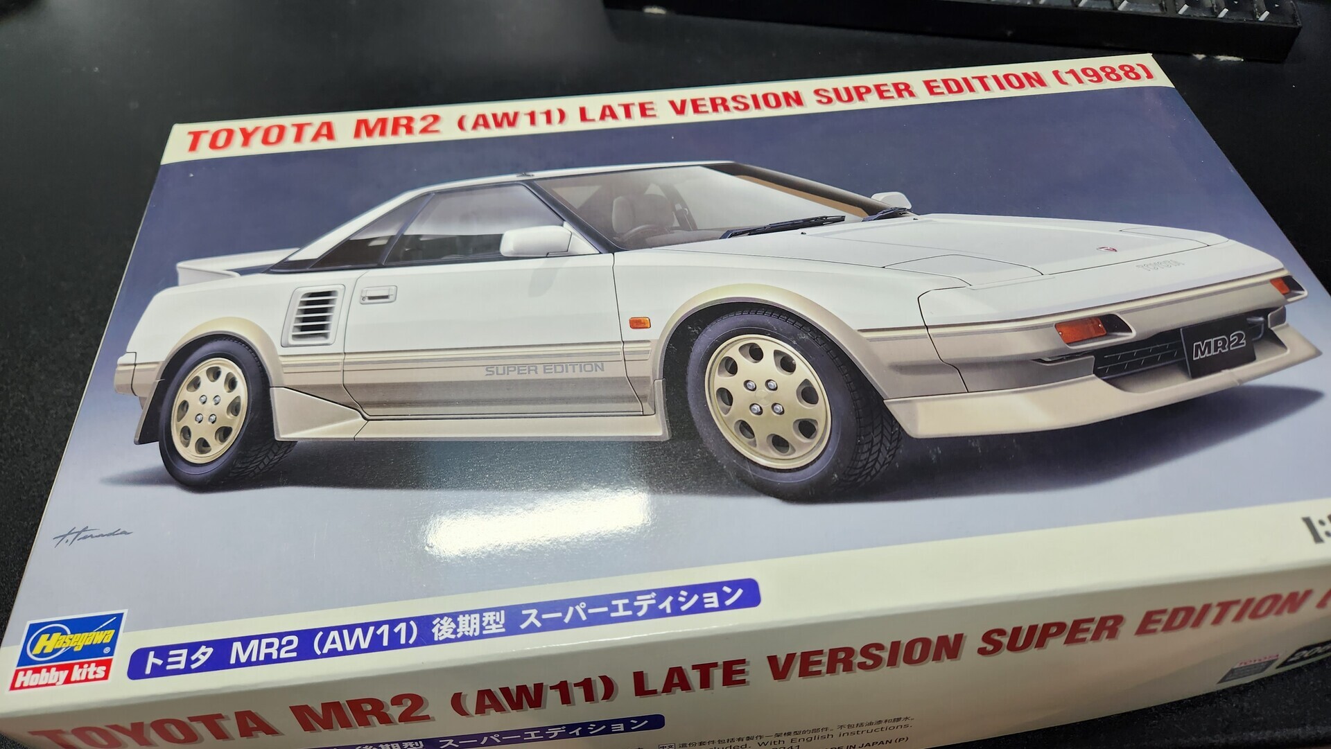 カーモデル 製作レビュー】1/24 ハセガワ TOYOTA MR2 AW11 後期型