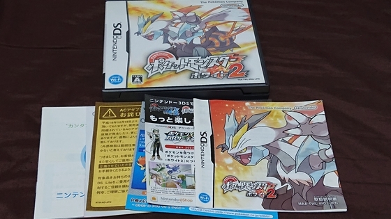 DSのポケモン作品の箱と説明書を買って完品にしたお話 - くむの