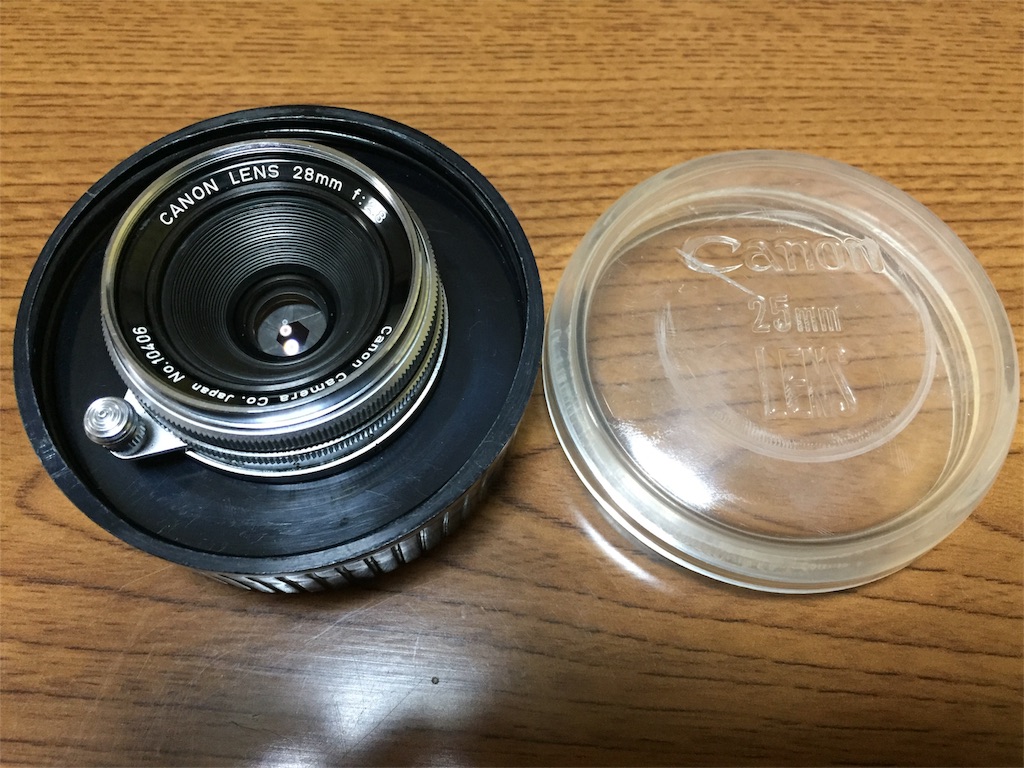 CANON LENS 28mm f2.8 Lマウント - あきら@フィルムカメラと時々生活