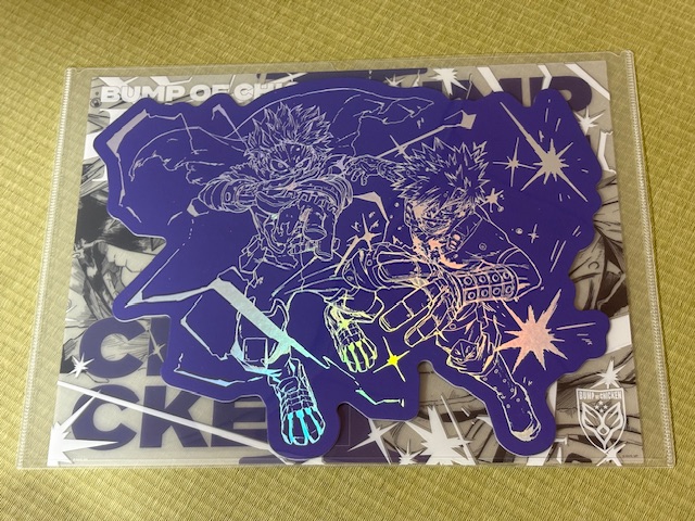 BUMP OF CHICKENのIのTOYS STORE限定盤のヒロアカのグッズのクリア