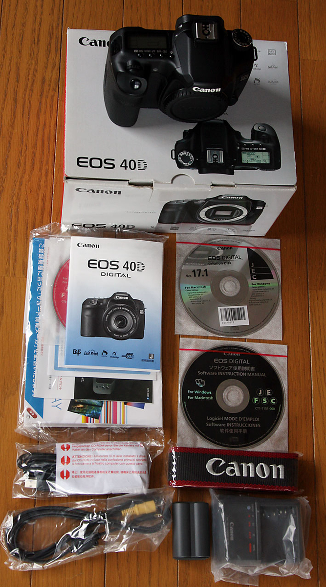 Canon EOS 40D、現役として今でも十分通用するデジタル一眼の名機