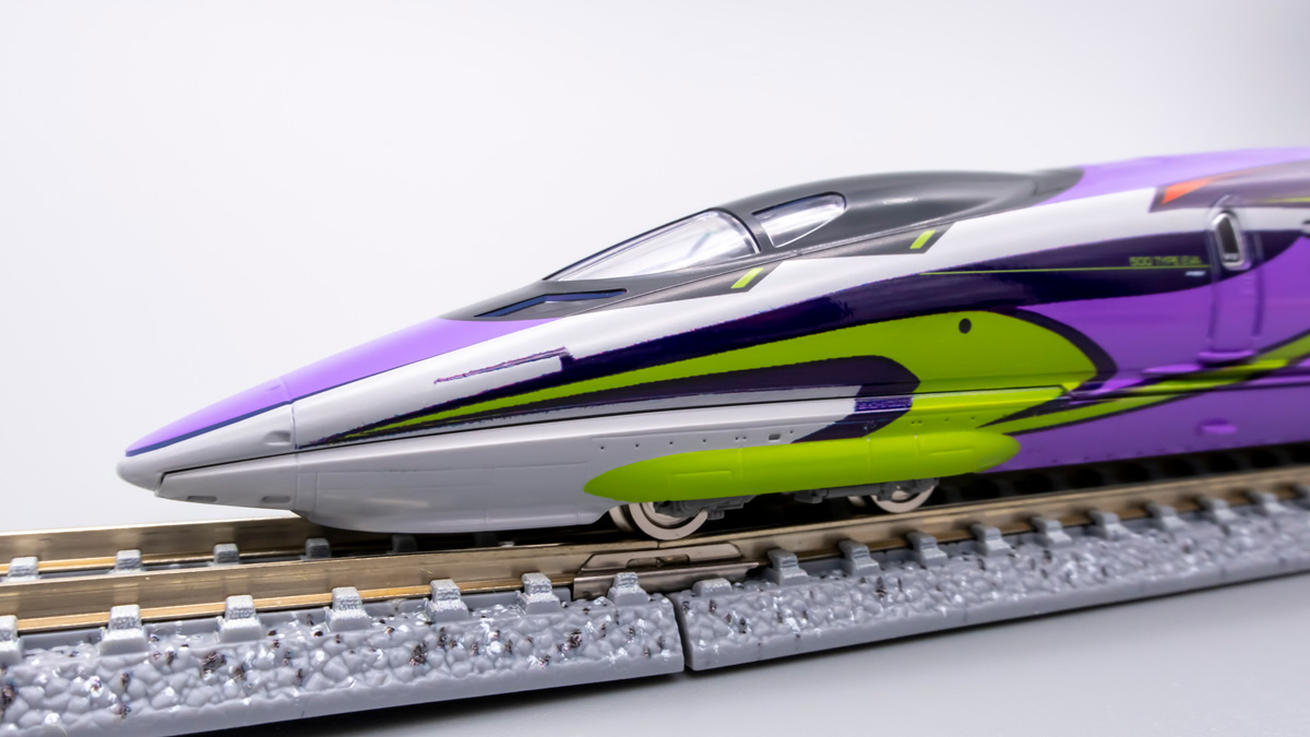 エヴァンゲリオンのNゲージ「500 TYPE EVA」TOMIX版を購入＆先頭車に