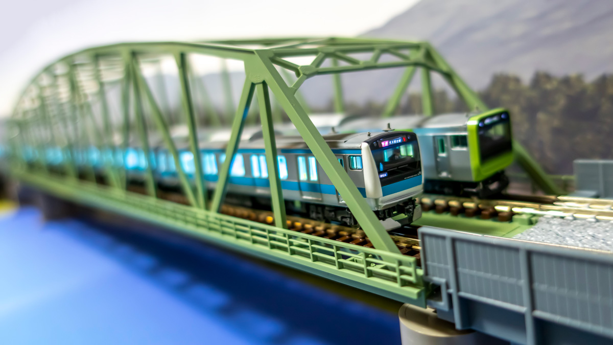 ジャンク］鉄道模型 Nゲージ ストラクチャー 大型トラス橋他 大量