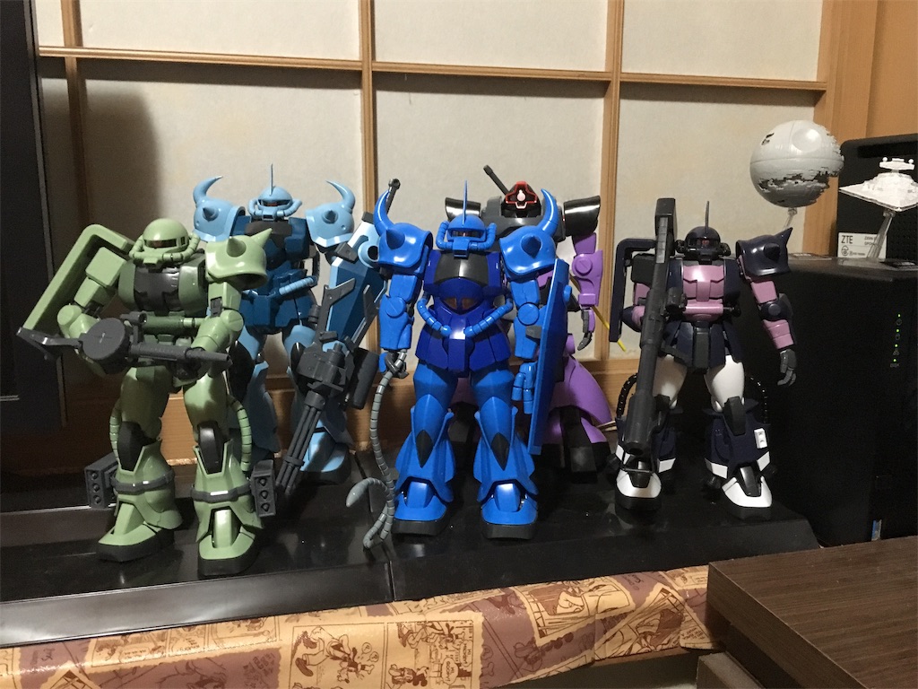 MG 高機動型ザクII 黒い三連星仕様 Ver.2.0 - Outer Rim