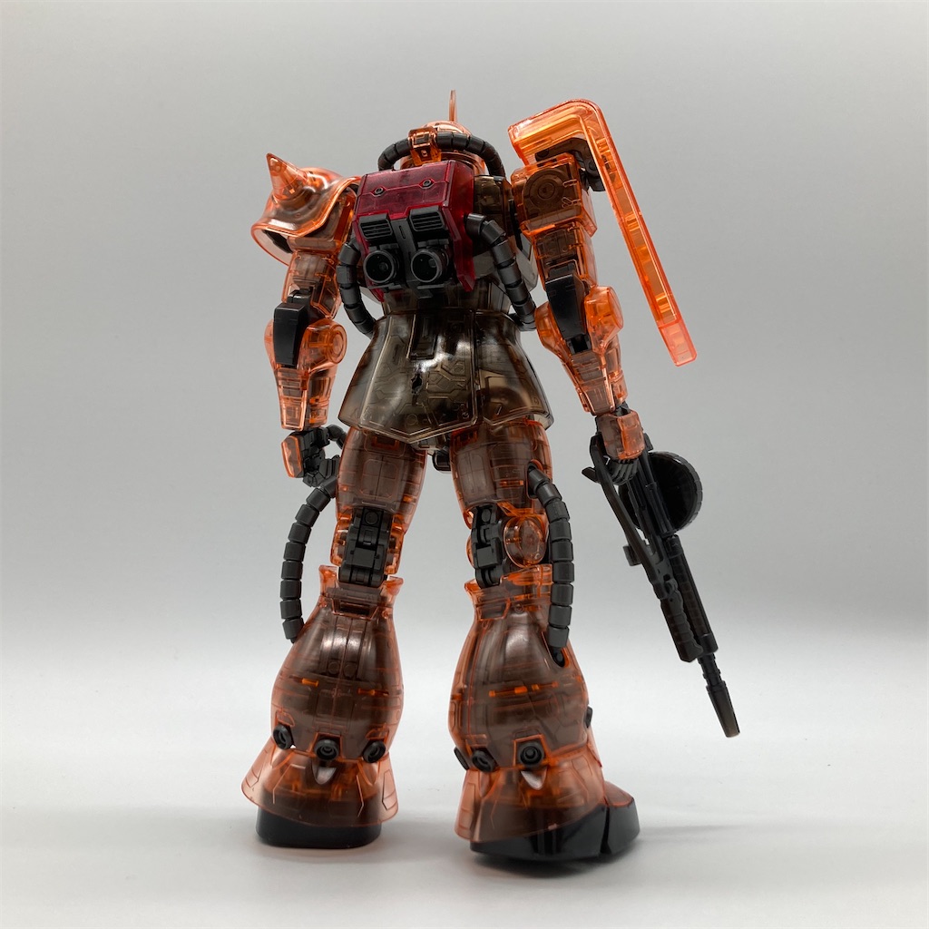 MG シャア専用ザク Ver.2.0 ガンプラEXPO限定 クリアカラーバージョン