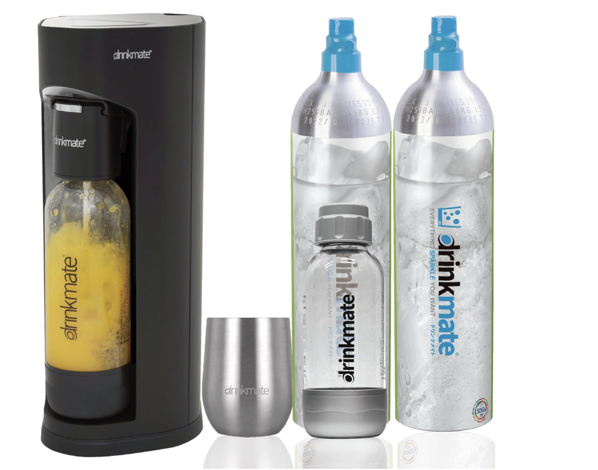 ガジェット・生活改善】炭酸水を楽しむならこれ！ドリンクメイトの