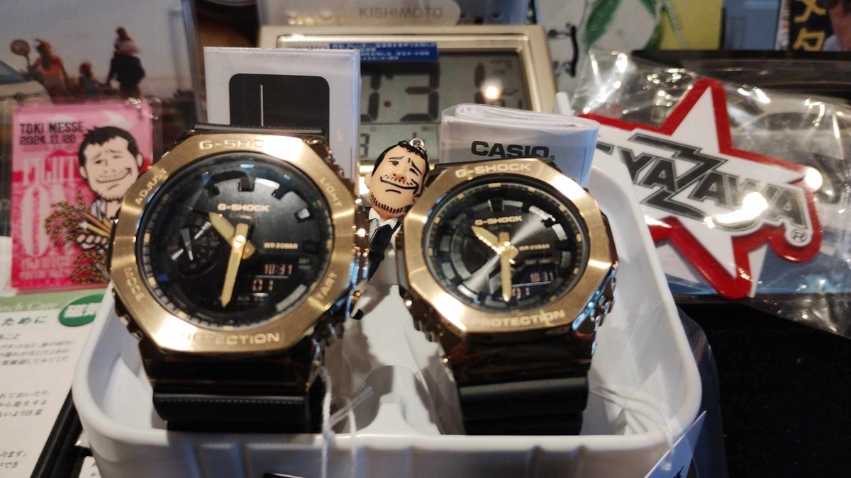GM-2100G-1A9JF #G-SHOCK #ペアウォッチ #ペアオーク #ゴールドケース
