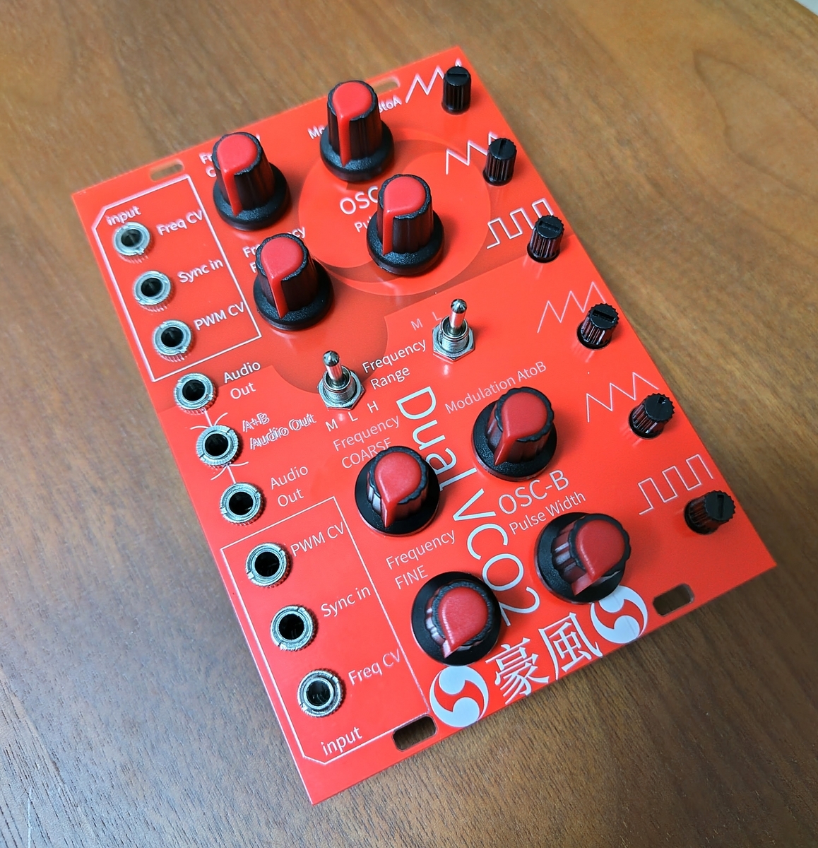 Dual VCO2 豪風のモジュール特徴を紹介 - 【lleqpue9】カラフル