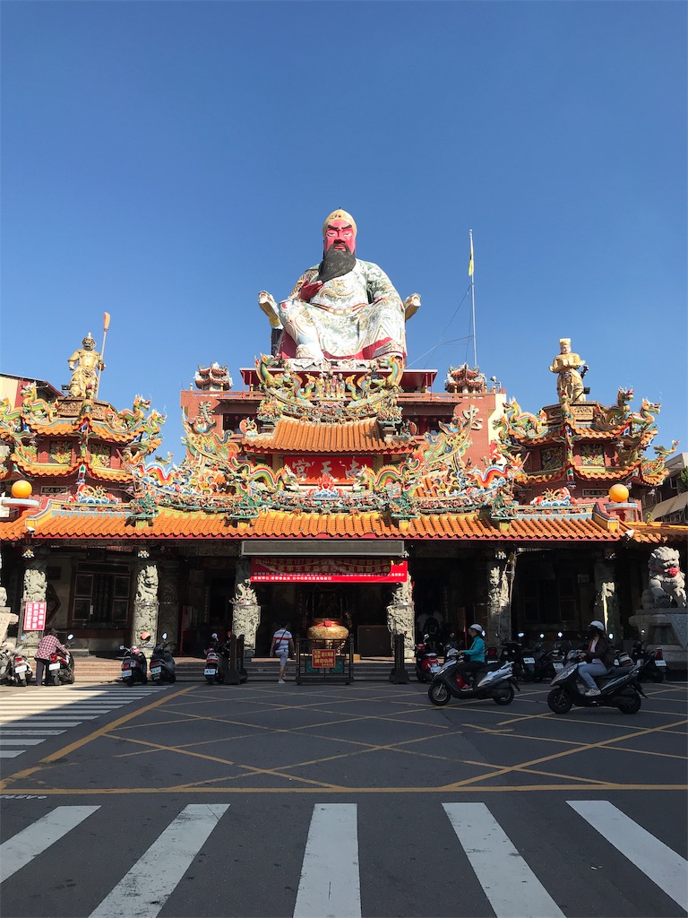 台中週末旅行 (4) 南天宮は關聖帝君こと関羽様がどどーんのインパクト
