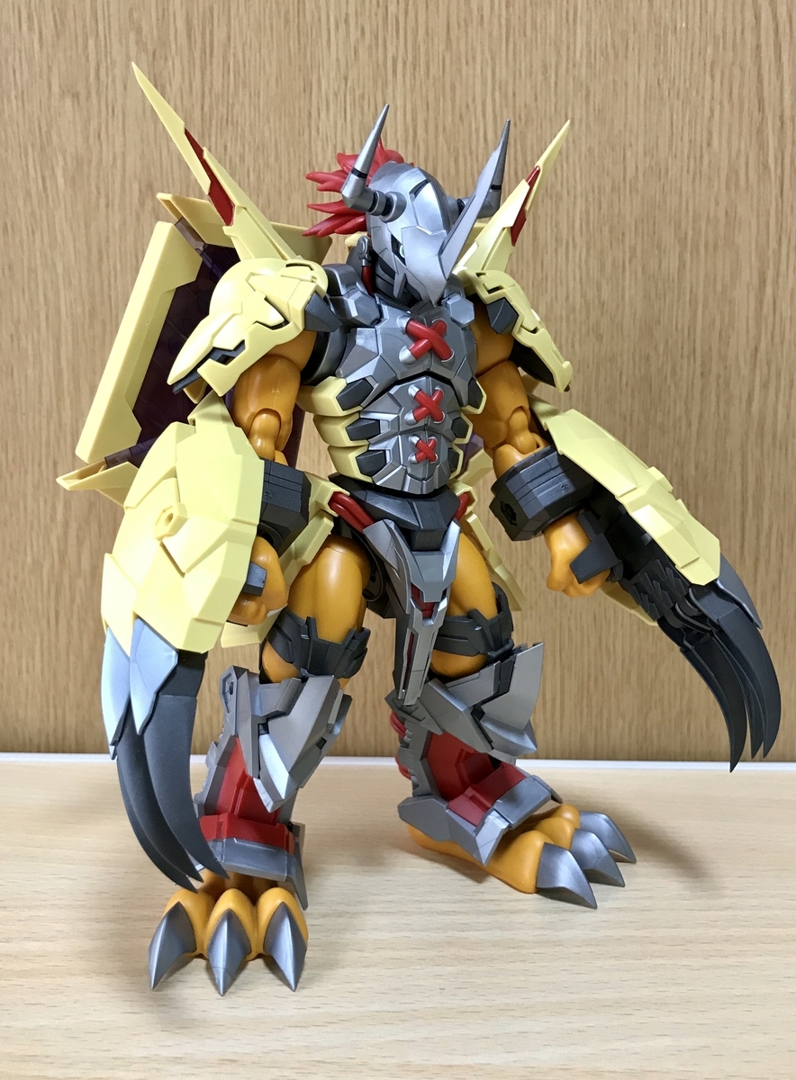 レビュー】フィギュアライズAMPLIFIEDのウォーグレイモンを組み立てて