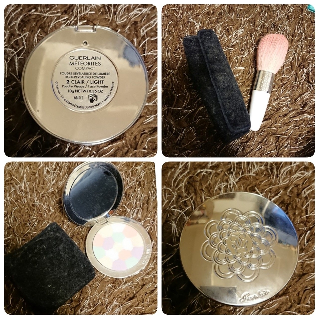 廃盤品】ゲラン/メテオリット コンパクト レビュー 【全顔にも、ハイ