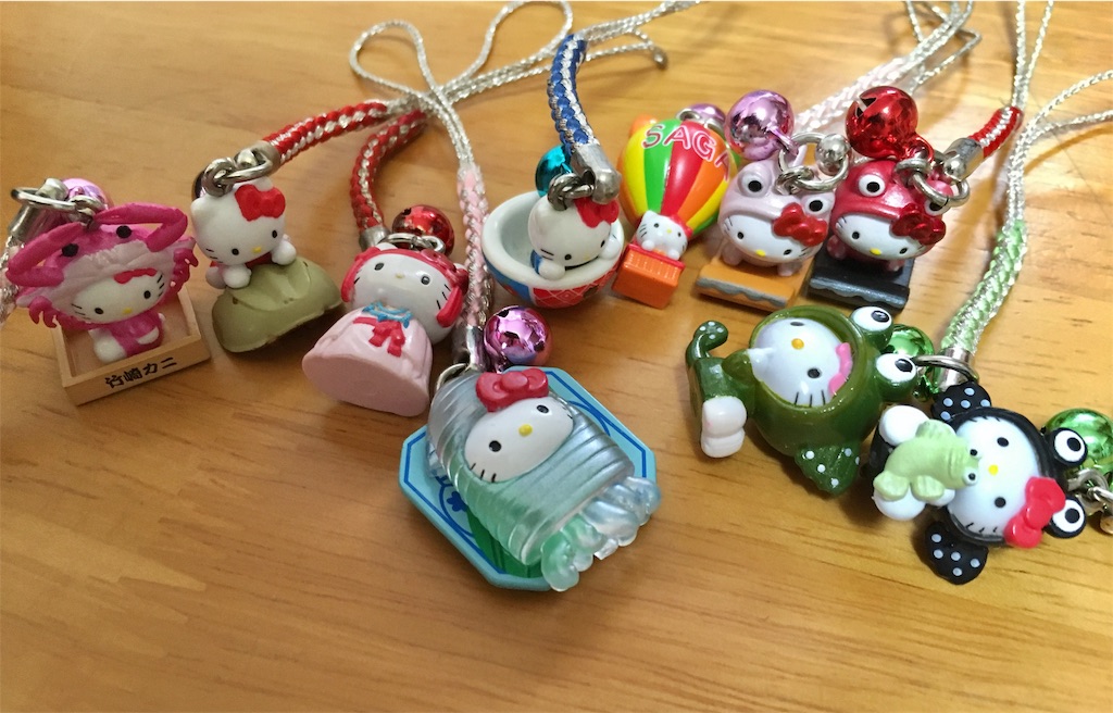 ご当地キティまとめ売り根付 ご当地キティ 根付け ストラップ等 まとめ