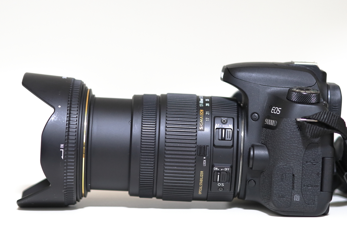 SIGMA 標準ズームレンズ 17-50mm F2.8 EX DC OS HSMレビュー】初心者に