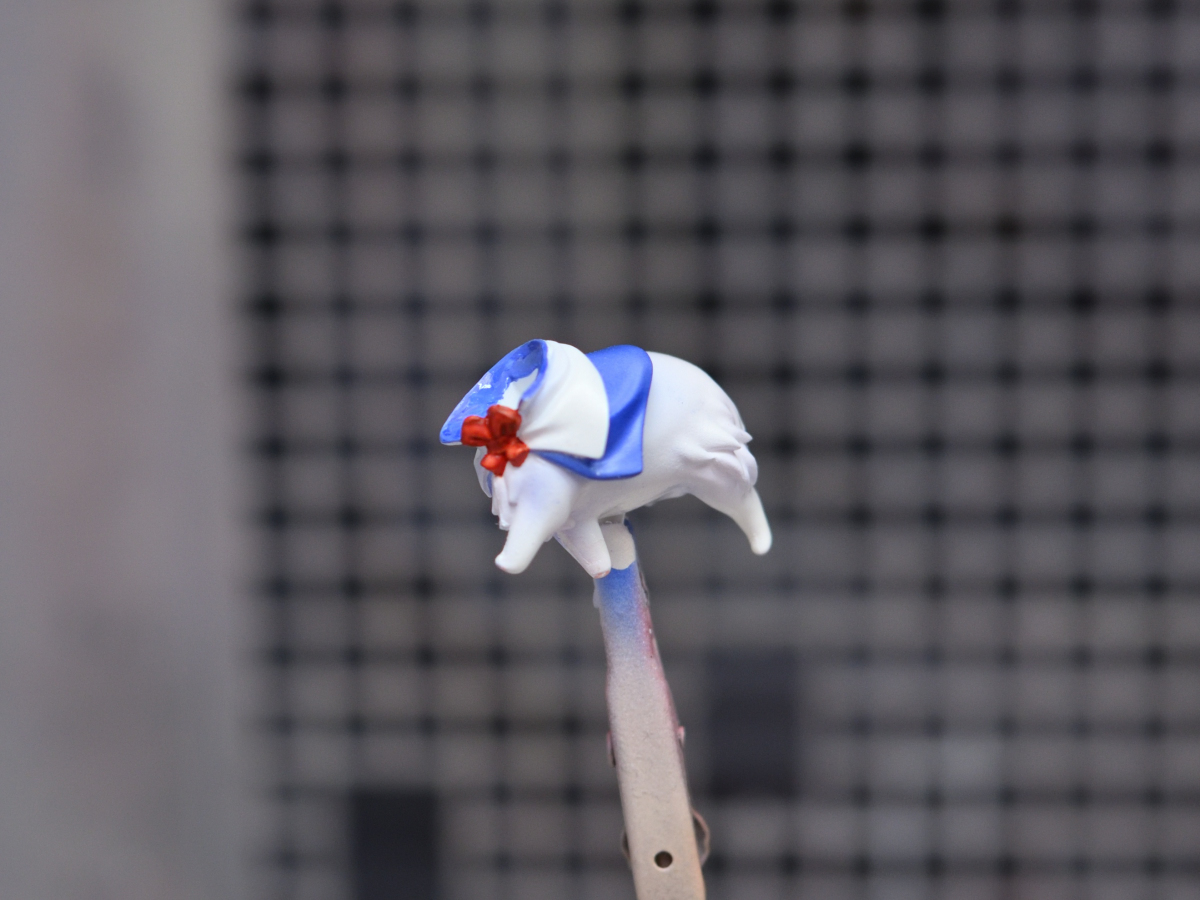 制服マシュ ガレージキット仮組～塗装 - MIYUTOのぷらも道