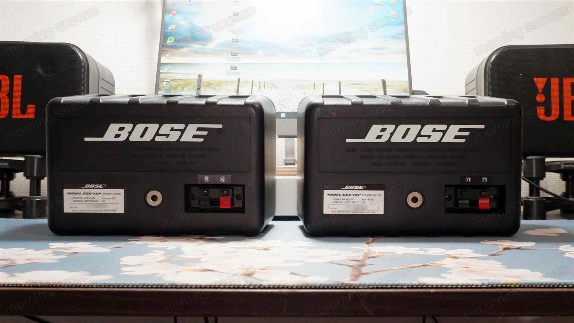 BOSE SSS-1SP を鳴らしてみる - いつか消える文章