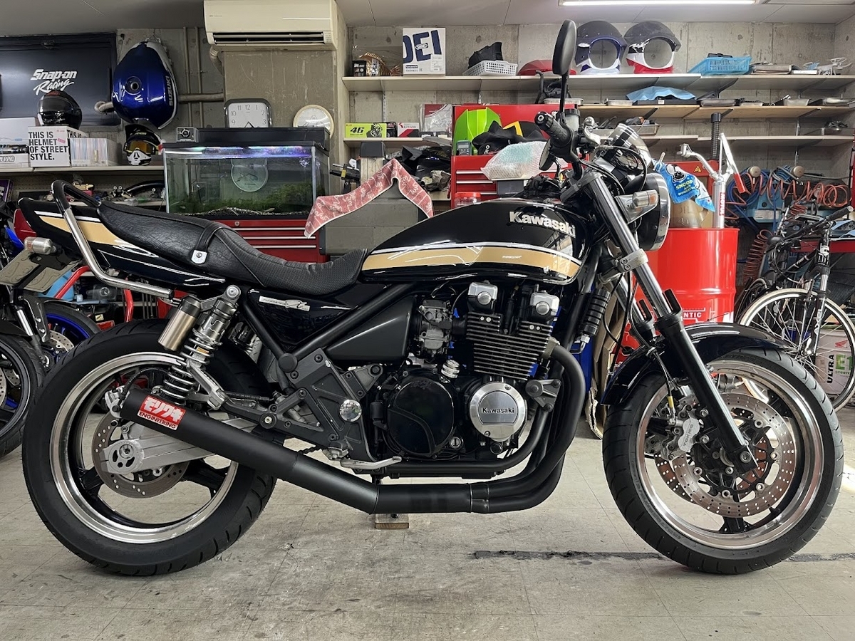 ゼファーχ （マフラー交換） - moto shop TG's diary