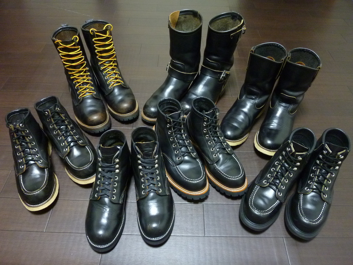 REDWING COLUMN NO.30 レッドウィング 90年代ブラッククローム - 赤い