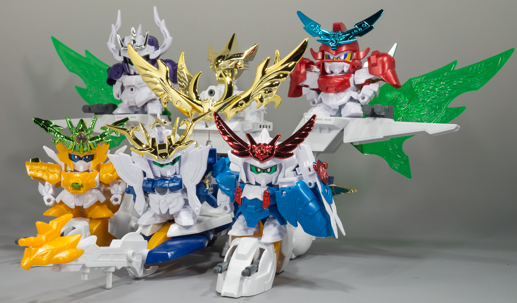 BB戦士 No.153 超機動大将軍 (素組みレビュー) - 天丼のプラモブログ