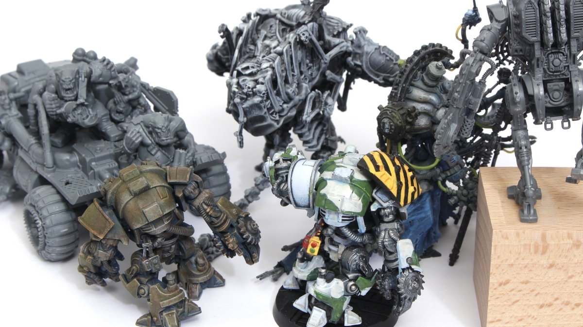 塗りがいのあるウォーハンマーのミニチュアを知りたいので、まずは俺