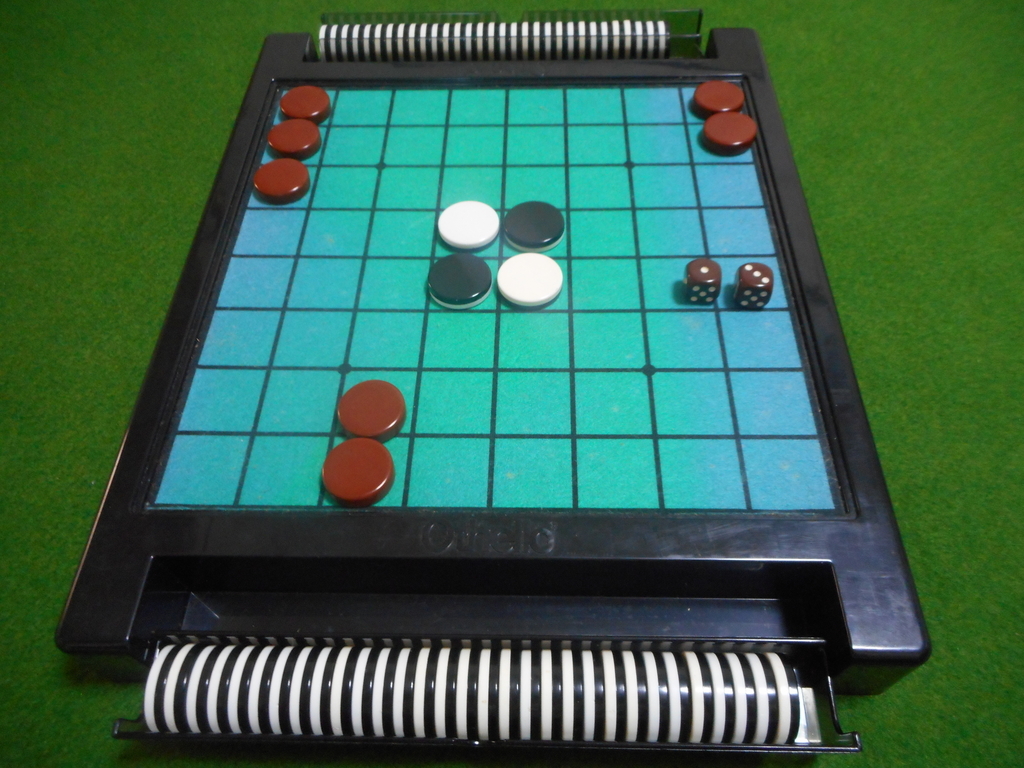 オセロVSバックギャモン ボードゲーム異種対決 - 遊びの教室とまとくん