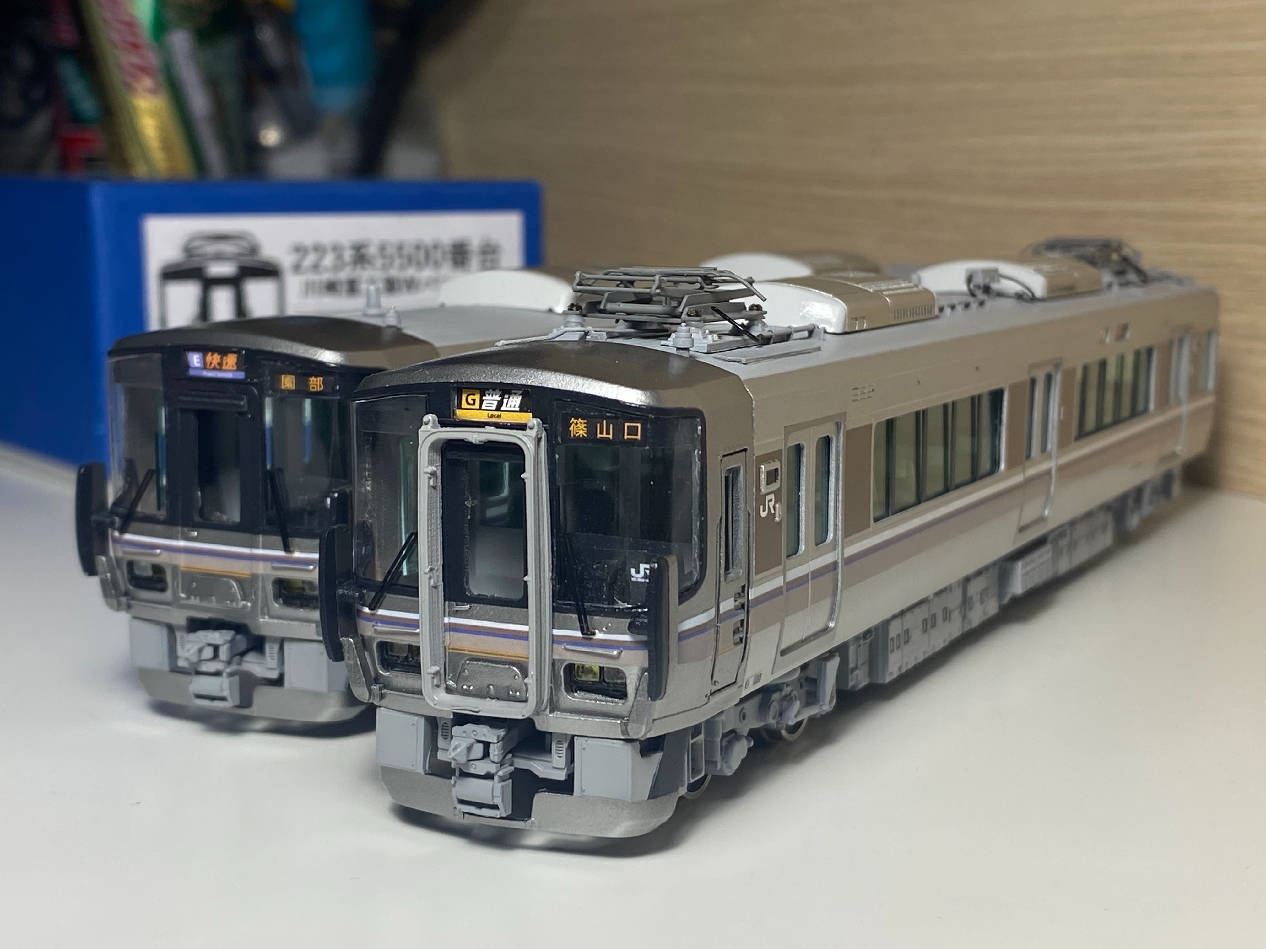 16番 Tabuchi Train Models 223系5500番台キットをリメイクする 完成編