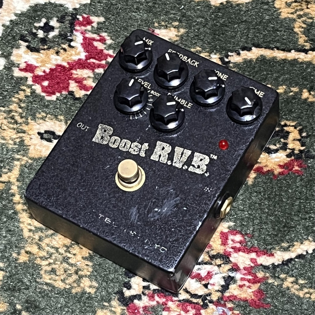 Tech21 / BOOST R.V.B レビュー - △▽エフェクターレビューとメモ△▽